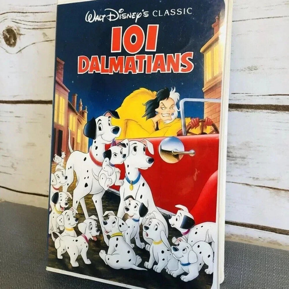101 DALMATIANS VHS Home Video Tape Walt Disney Classic Clamshell Case - Picture 1 of 8